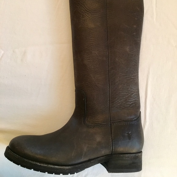 New Frye Melissa Button Lug Tall Boot - Picture 6 of 7